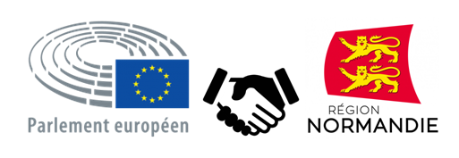 parlement europeen normandie logo partenariat
